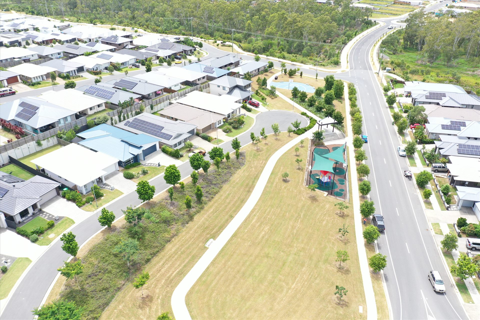 Advanced Landscaping streetscape delivery in South East Queensland